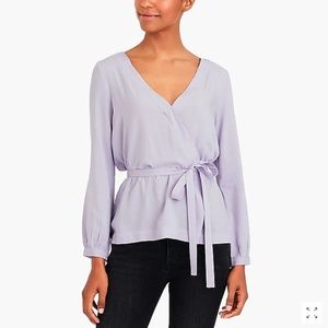 J. Crew Wrap Top